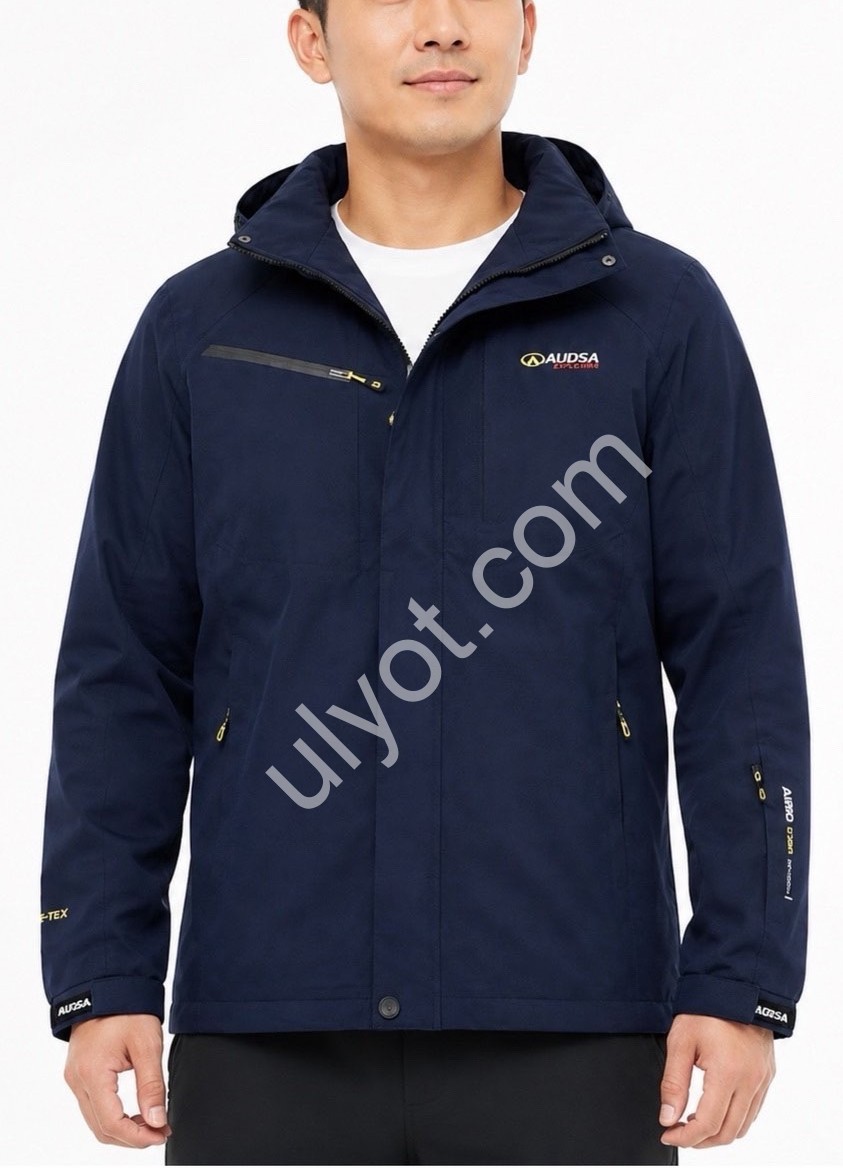 КУРТКА AUDSA (M-3XL) Т.СИНИЙ 26001