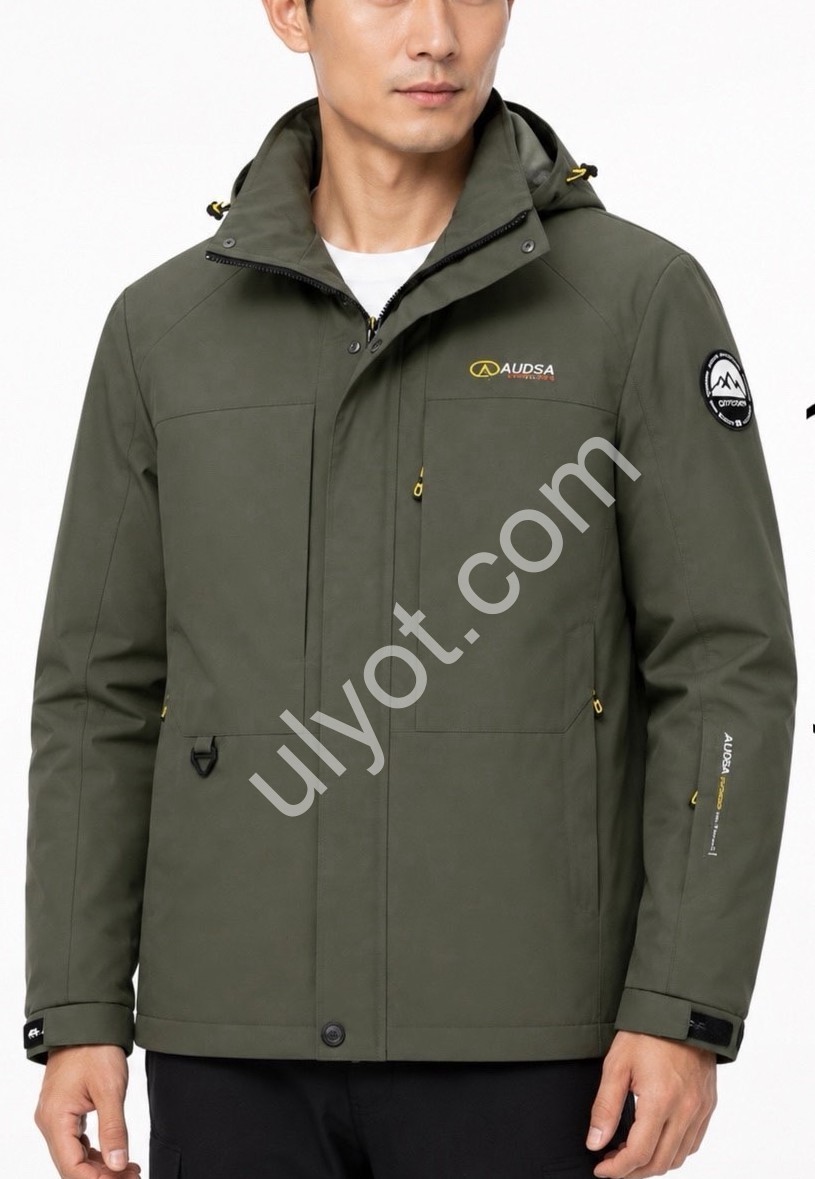 КУРТКА AUDSA (M-3XL) ОЛИВКА 26012