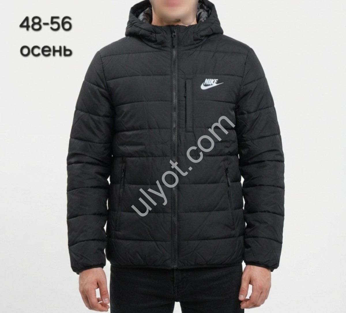 КУРТКА N02 (48-56) ЧОРНИЙ