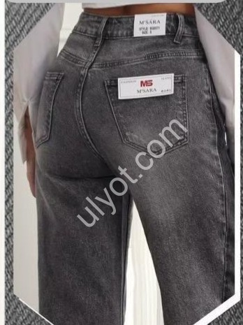 Джинси M.SARA (XS-XL) СІРИЙ 5571