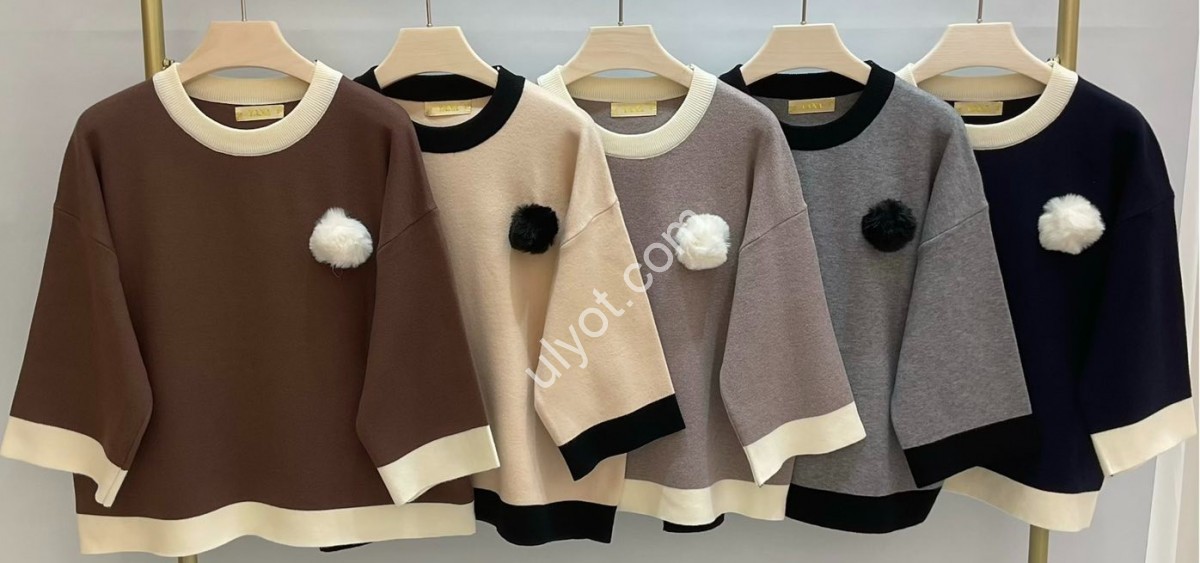 СВІТЕР (ONE SIZE 48-52) МІКС 3157