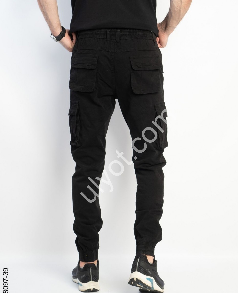 ШТАНИ (30-40) КАРГО ЧОРНИЙ 8097-39