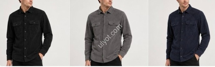 РУБАШКА (XL-5XL) МЕХ МИКС 696