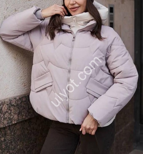 КУРТКА (M-2XL) СВ.ЛАВАНДА KX856