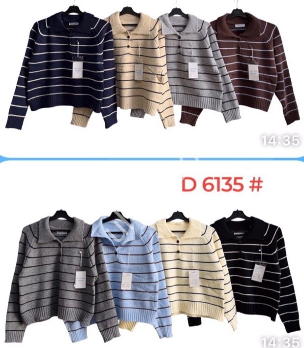 СВИТЕР (ONE SIZE 46-52) МИКС 6135