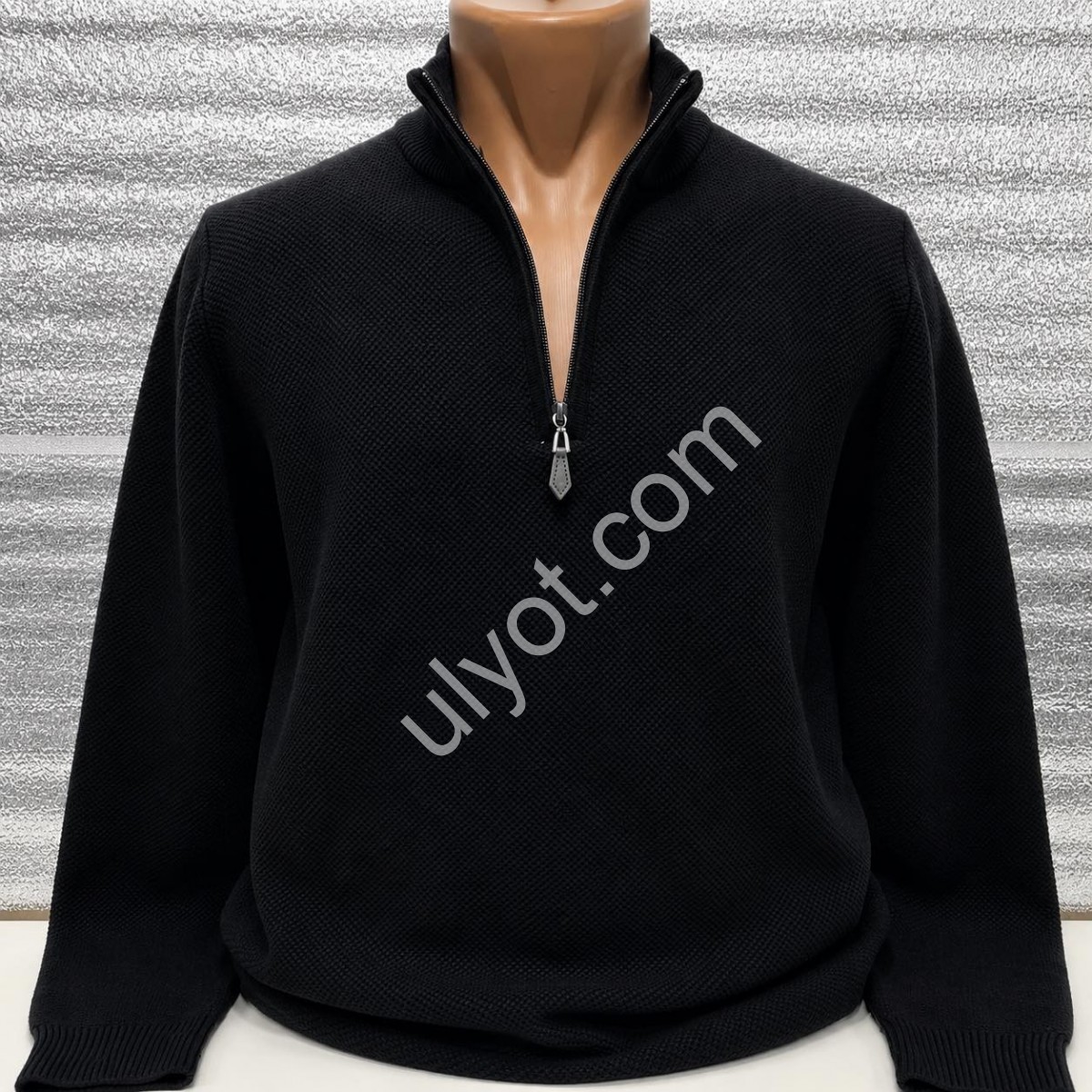 СВИТЕР (M-2XL) ЧЕРНЫЙ 160