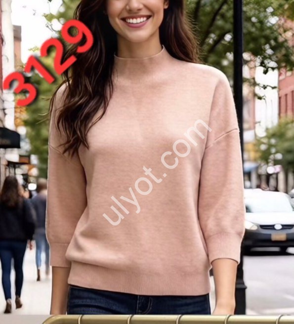 СВИТЕР (ONE SIZE 48-54) МИКС 3129