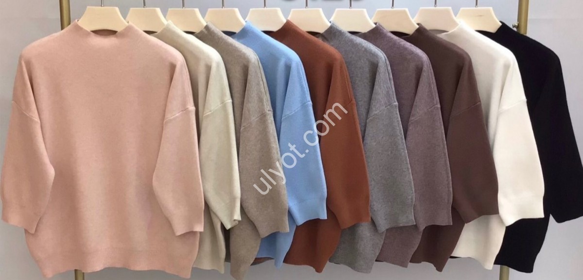 СВИТЕР (ONE SIZE 48-54) МИКС 3129