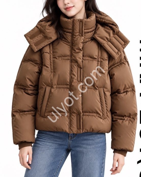 КУРТКА AUDSA (S-2XL) КОРИЧНЕВЫЙ 261