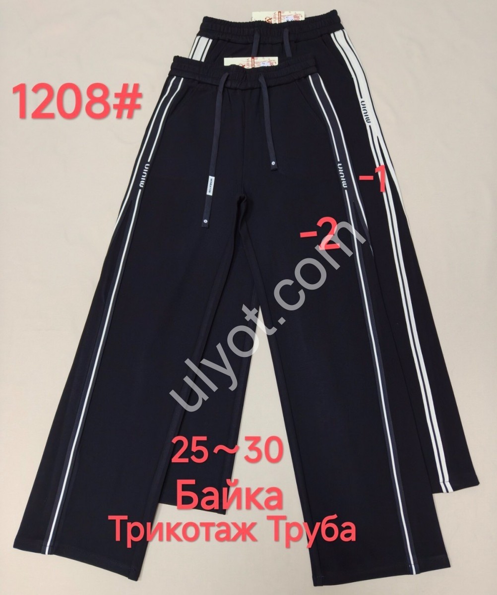 ШТАНИ (25-30) БАЙКА ЧОРНИЙ 1208-2