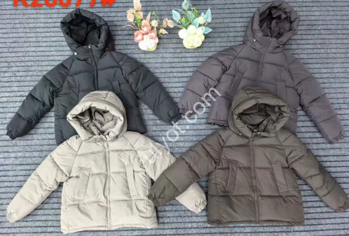 КУРТКА (M-2XL) ЧЕРНЫЙ K26077