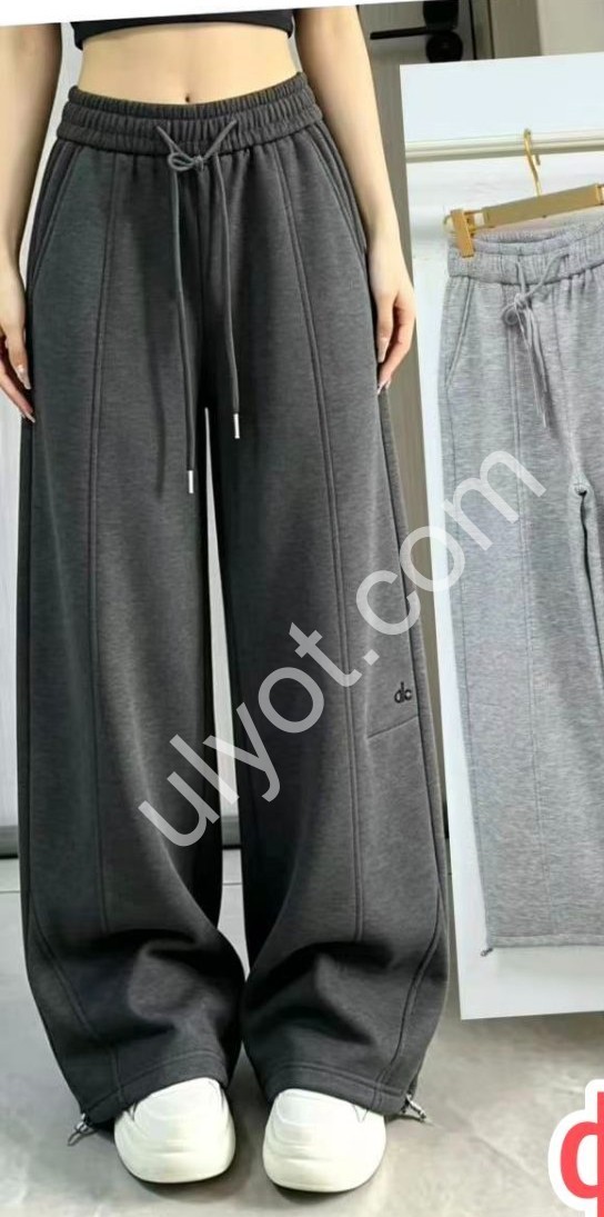 ШТАНЫ (M-XL) ФЛИС ГРАФИТ 2051-2