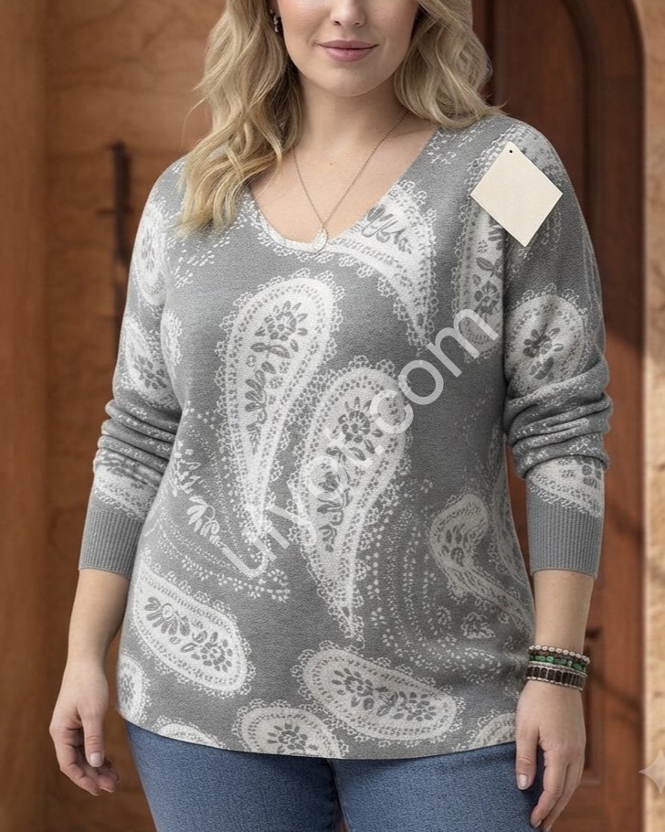 СВИТЕР (ONE SIZE 46-52) МИКС 25240