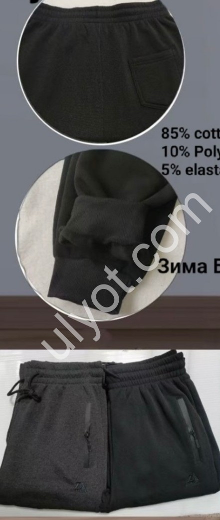 ШТАНЫ (4XL-7XL) БАЙКА МАНЖЕТ МИКС 2094-7