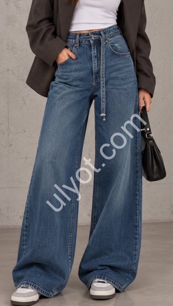 ДЖИНСЫ TOP SHOP (25-32) Т.СИНИЙ 2603