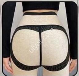 Лосини (M-XL) Хутро Чорне 3338