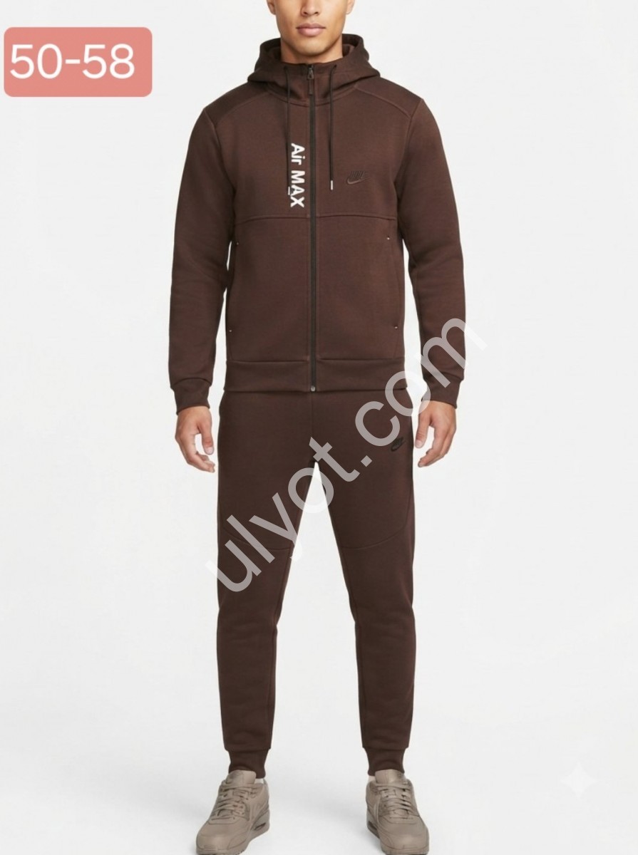 СПОРТ.КОСТЮМ N02 (50-58) МАНЖЕТ ШОКОЛАД 