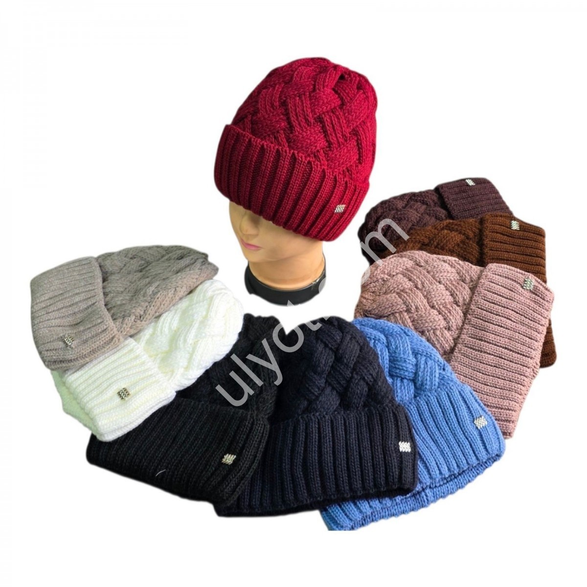 ШАПКА (ONE SIZE 56-59) ФЛІС МІКС