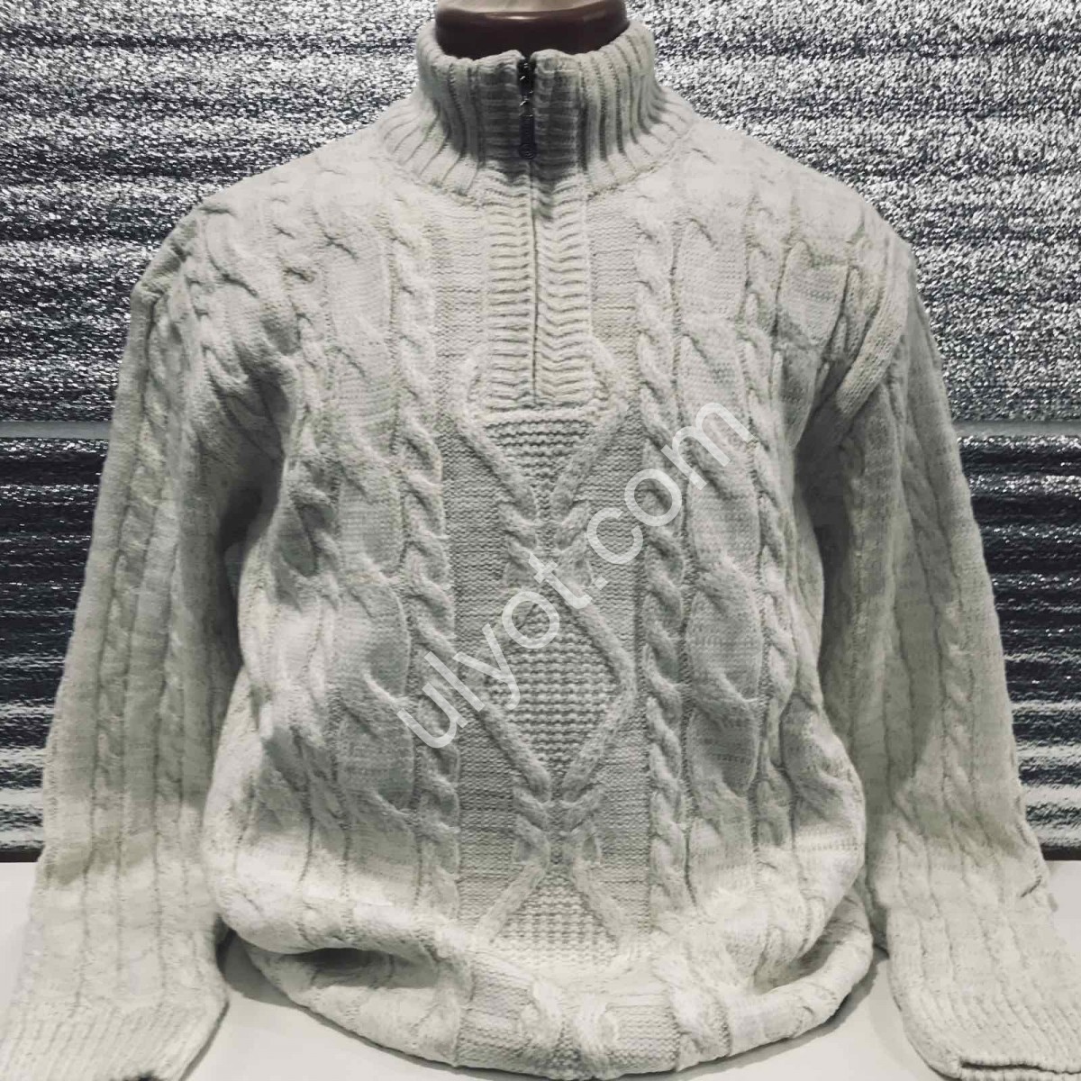 СВІТЕР DEVANTI (L-2XL) МОЛОЧНИЙ 77114
