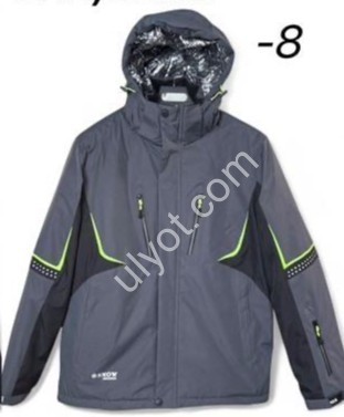 КУРТКА ТЕРМО (M-3XL) Т.СЕРЫЙ 22098-8