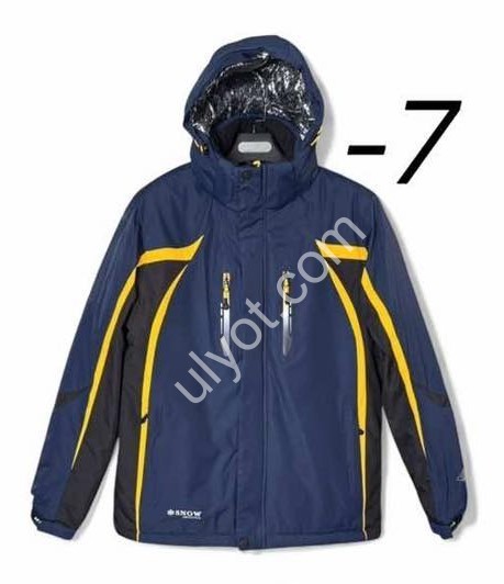 КУРТКА ТЕРМО (M-3XL) Т.СИНІЙ 22082-7