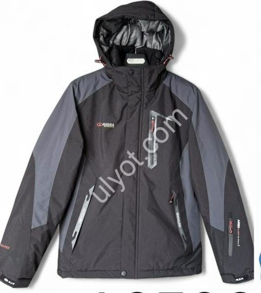 КУРТКА AUDSA ТЕРМО (M-3XL) ЧЕРНЫЙ+Т.СЕРЫЙ 25066