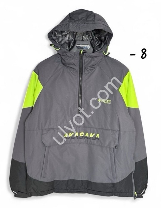 АНОРАК (M-3XL) СІРИЙ 24008-8