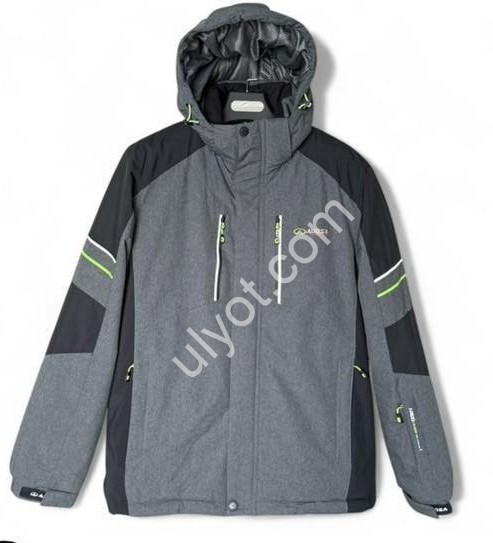 КУРТКА ТЕРМО (M-3XL) Т.СЕРЫЙ 25063