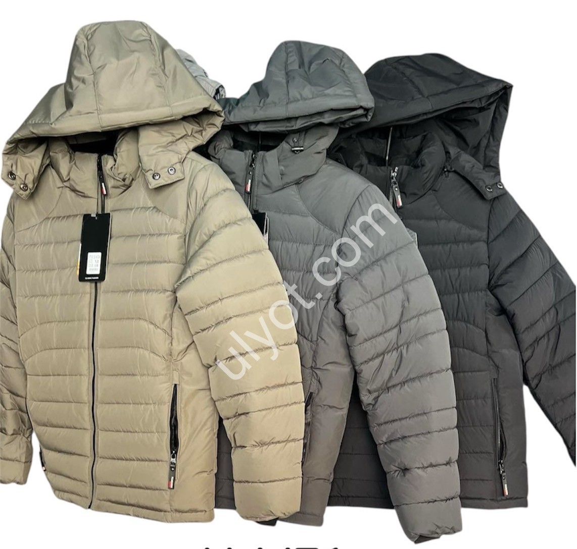 КУРТКА (M-3XL) СЕРЫЙ M71