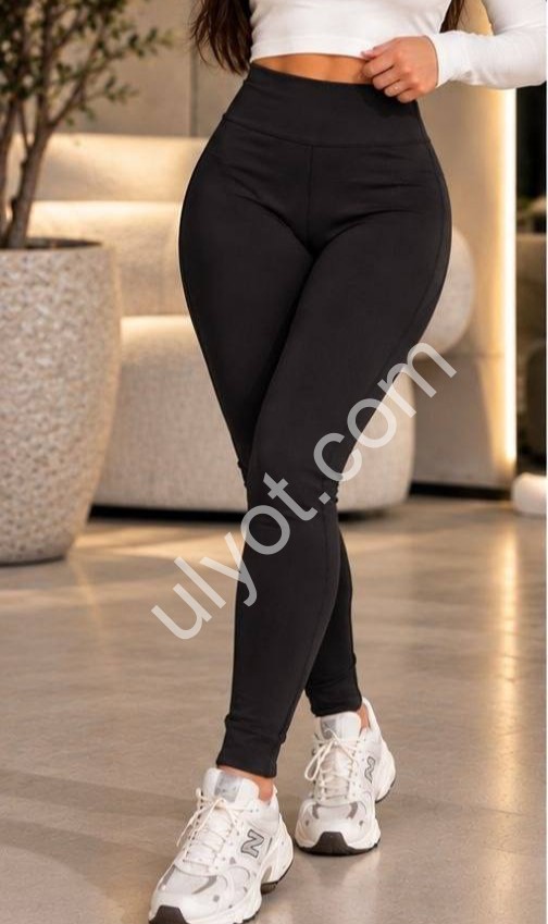 Лосини (M-XL) ФЛІС ЧОРНИЙ 2709