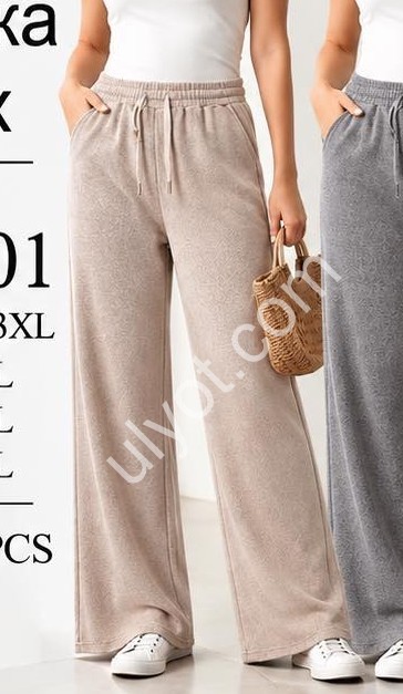 ШТАНИ (L-7XL) Хутро Біг 2801