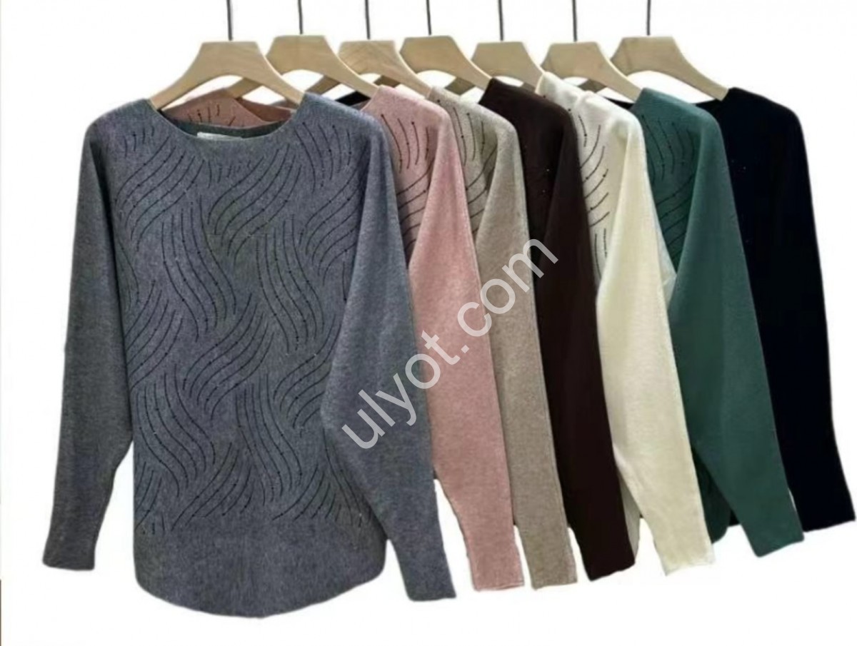 СВІТЕР (ONE SIZE 48-50) МІКС LC6613