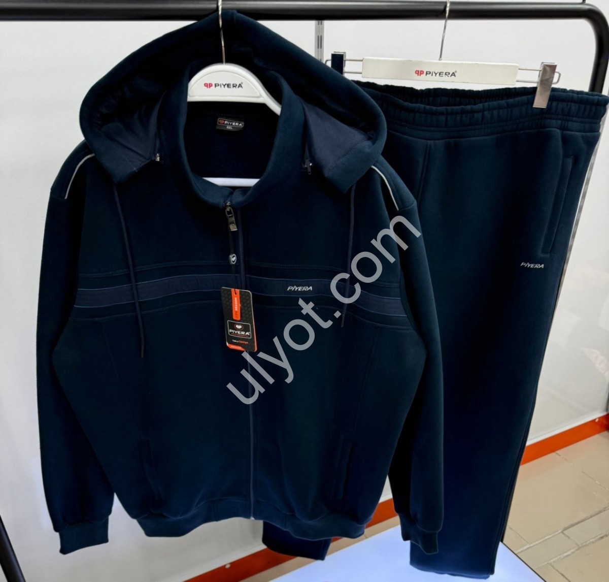 СПОРТ. КОСТЮМ ПИЕРА (6XL-8XL) БАЙКА ПРЯМОЙ ПАРЛАМЕНТ 5212