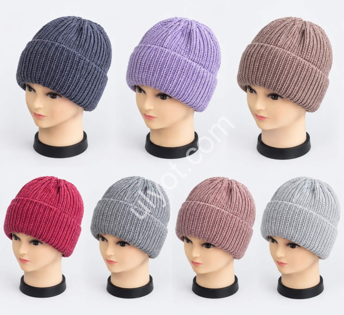 ШАПКА (ONE SIZE 56-59) ФЛІС МІКС
