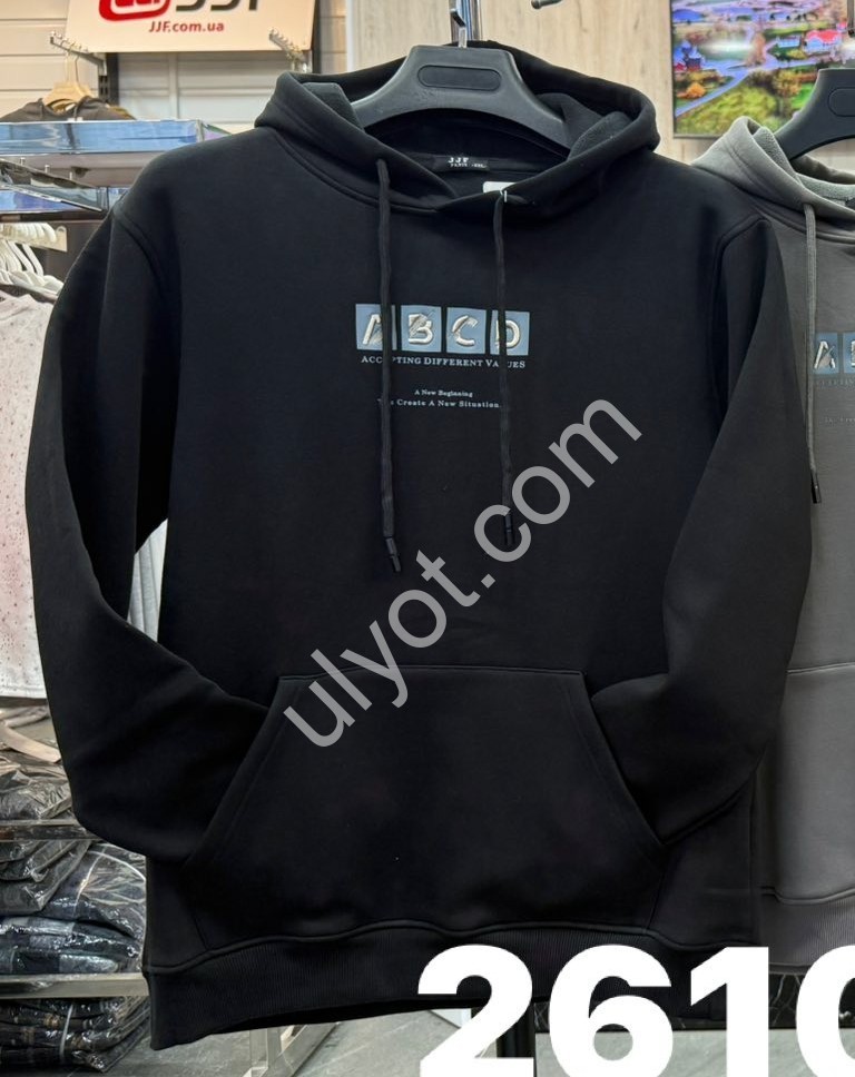 ХУДИ JJF (L-3XL) МИКРОМЕХ СВ.БЕЖ 261032