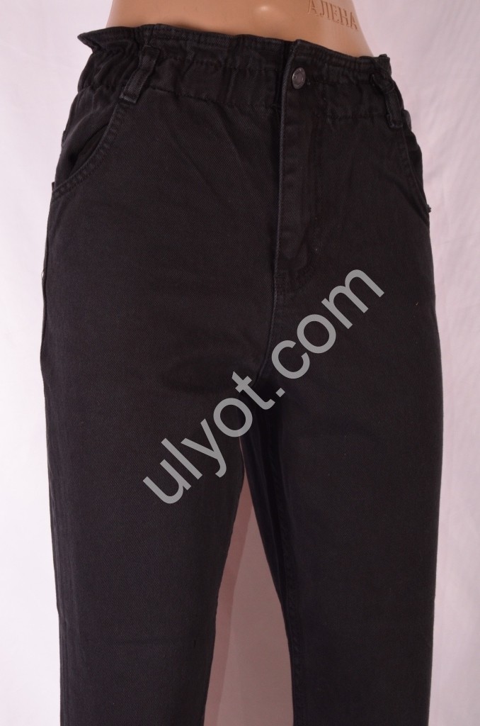 Фото 2 ДЖИНСЫ PLUS DENIM (25-32) ЧЕРНЫЙ 2072