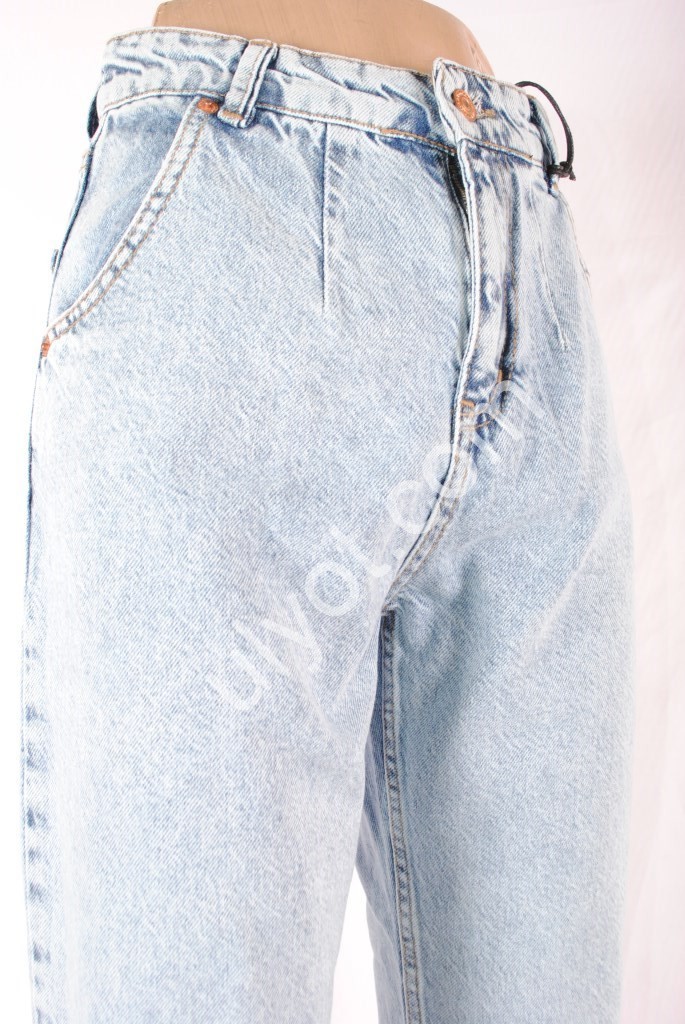 Фото 2 ДЖИНСЫ RED MOON (25-28) ГОЛУБОЙ 849