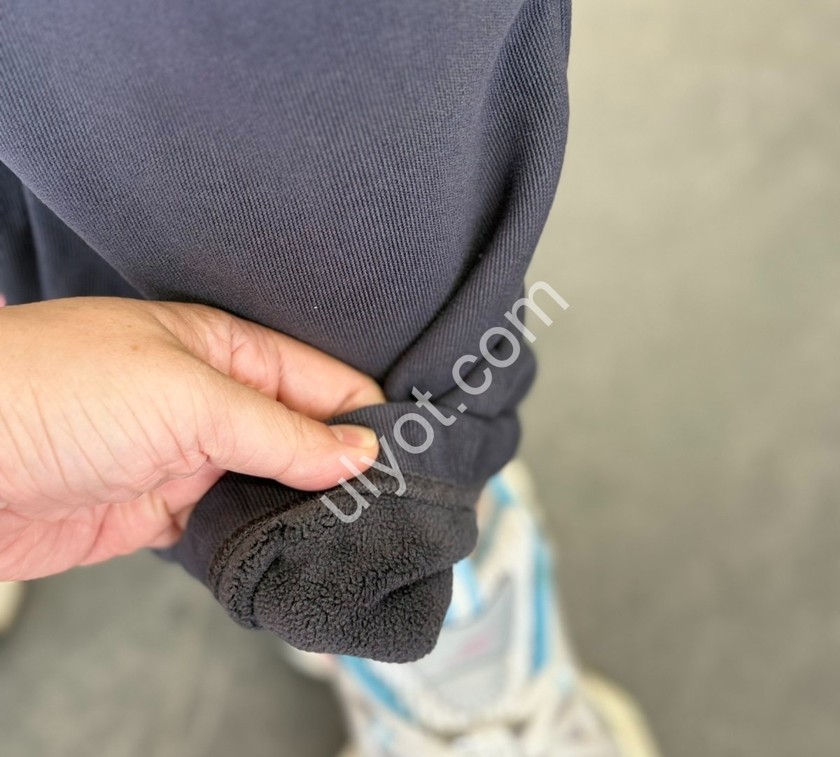 СПОРТ.ШТАНИ (M-3XL) МАНЖЕТ ГРАФІТ МІКРОМІХ JA03