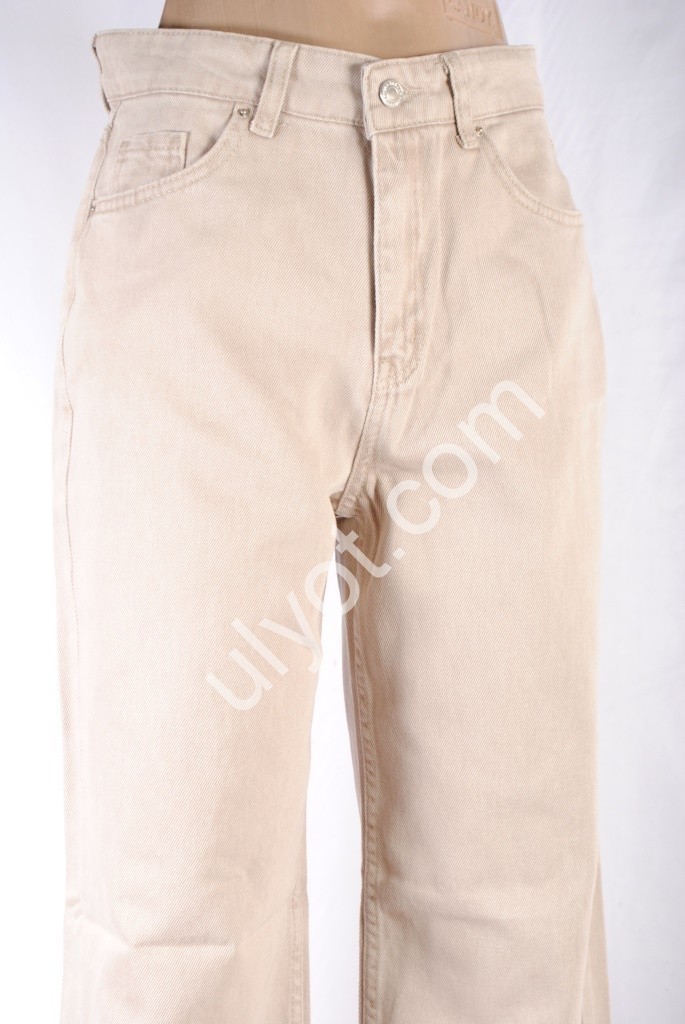 Фото 2 ДЖИНСЫ TOP SHOP (25-32) БЕЖЕВЫЙ 5495