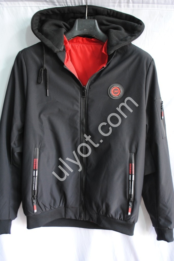 ВЕТРОВКА ДВУХСТОРОН. (48-56) ЧЕРНЫЙ+КРАСНЫЙ 203