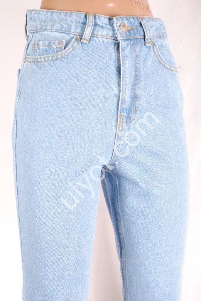 Фото 2 ДЖИНСЫ TOP SHOP (25-32) ГОЛУБОЙ 4148
