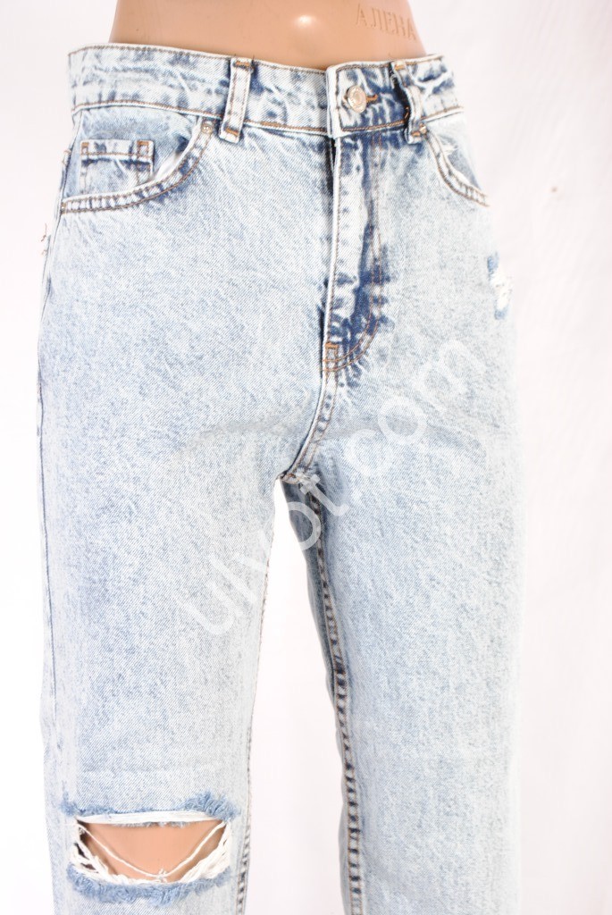 Фото 2 ДЖИНСЫ TOP SHOP (25-32) СВ.ГОЛУБОЙ 5643