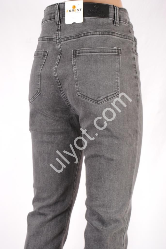 Фото 1 ДЖИНСЫ FOREST JEANS (31-38) ГРАФИТ 3163