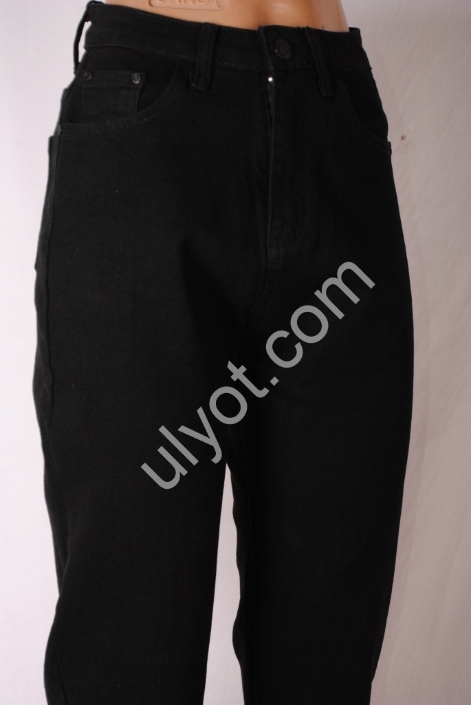 Фото 2 ДЖИНСЫ FOREST JEANS (25-30) ЧЕРНЫЙ 3180