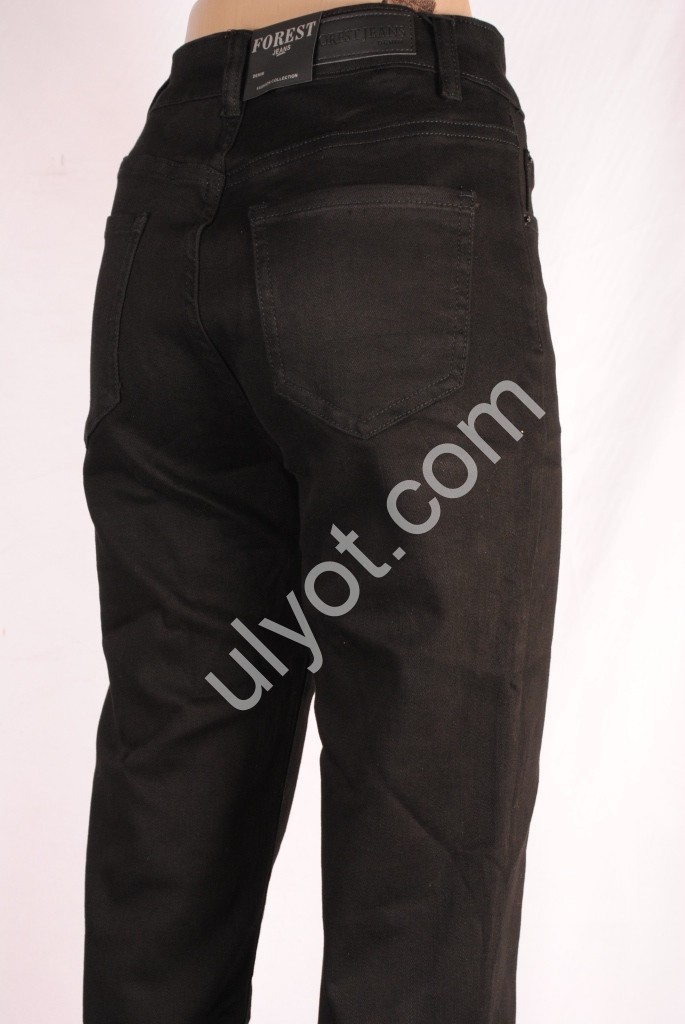ДЖИНСЫ FOREST JEANS (25-30) ЧЕРНЫЙ 128