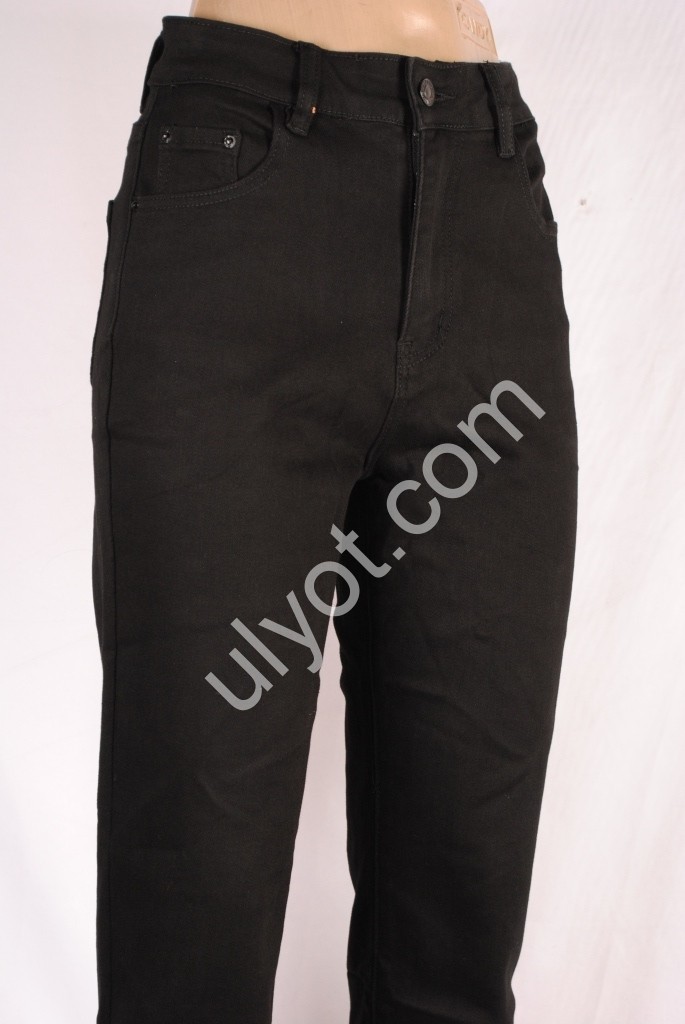 Фото 2 ДЖИНСЫ FOREST JEANS (25-30) ЧЕРНЫЙ 128