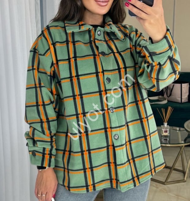 РУБАШКА (42/44-46/48) ФИСТАШКА 683