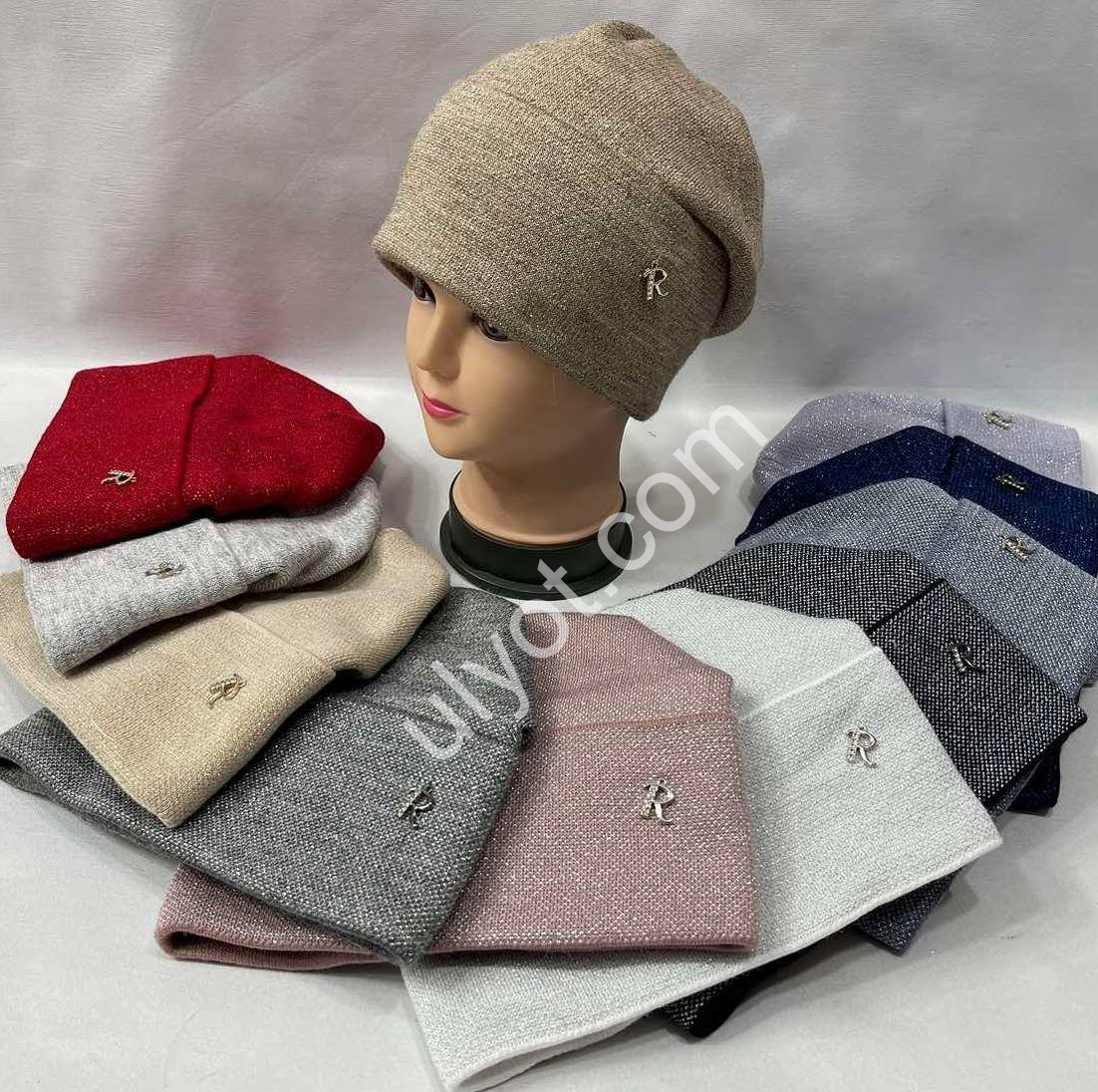 ШАПКА (ONE SIZE 56-58) МИКС-49 