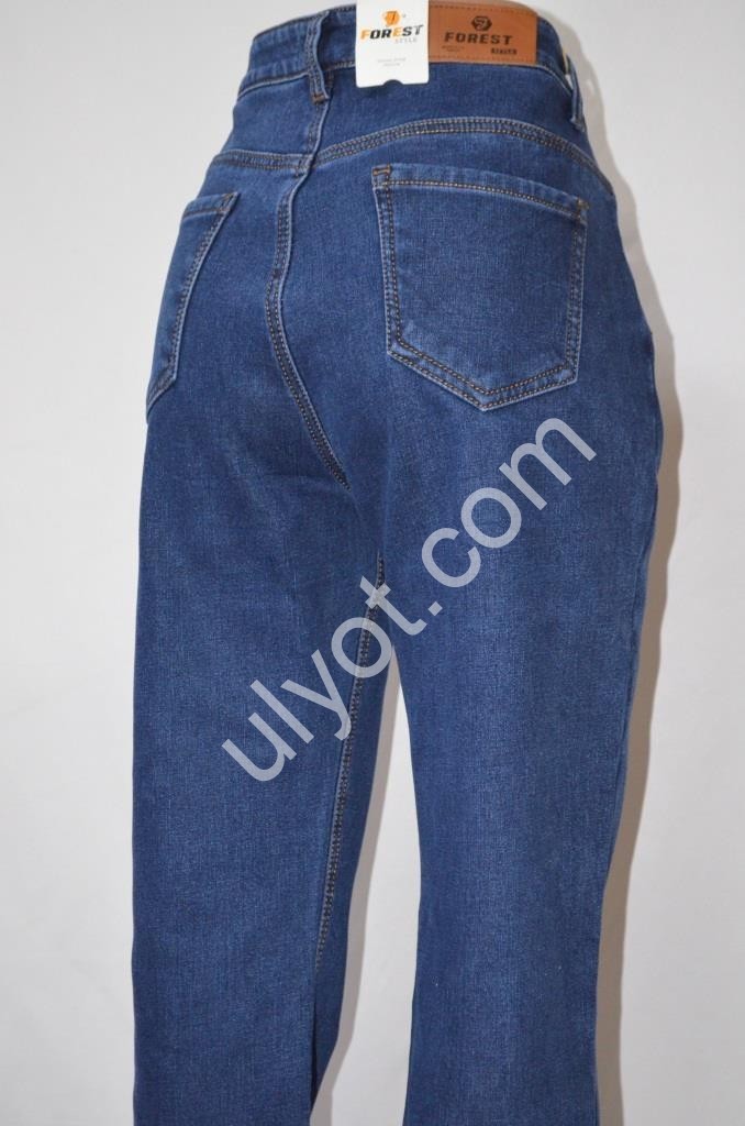 Фото 1 ДЖИНСИ FOREST JEANS (32-42) Т.СИНІЙ ФЛІС 3320