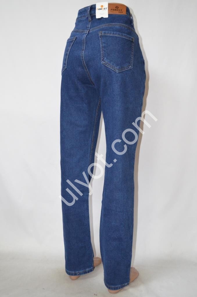 Фото 3 ДЖИНСИ FOREST JEANS (32-42) Т.СИНІЙ ФЛІС 3320